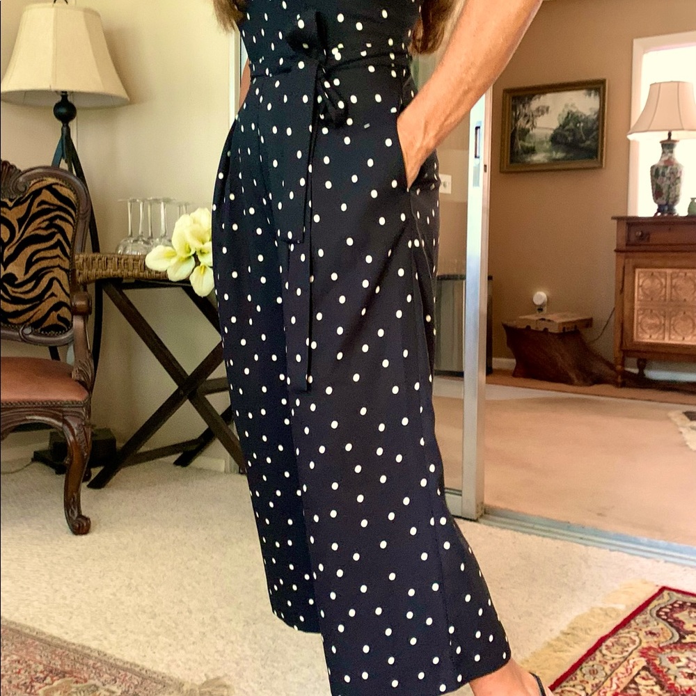 Banana Republic Polka Dotted Jumpsuit - Picture 4 of 8